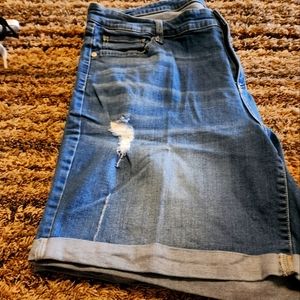 Womens Maurices jean shorts